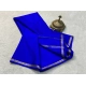 Women's Crepe Chit Pallu Solid Saree With Unstitched Blouse 5.5Mtr (Blue) Women's Crepe Chit Pallu Solid Saree With Unstitched Blouse 5.5Mtr (Blue)