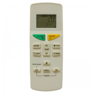 Ecomoye AC Remote No. 132 (No Backlight), Compatible/Replacement for Daikin & Daikin Inverter AC Remote Control, White (Exactly Same Remote will Only Work)