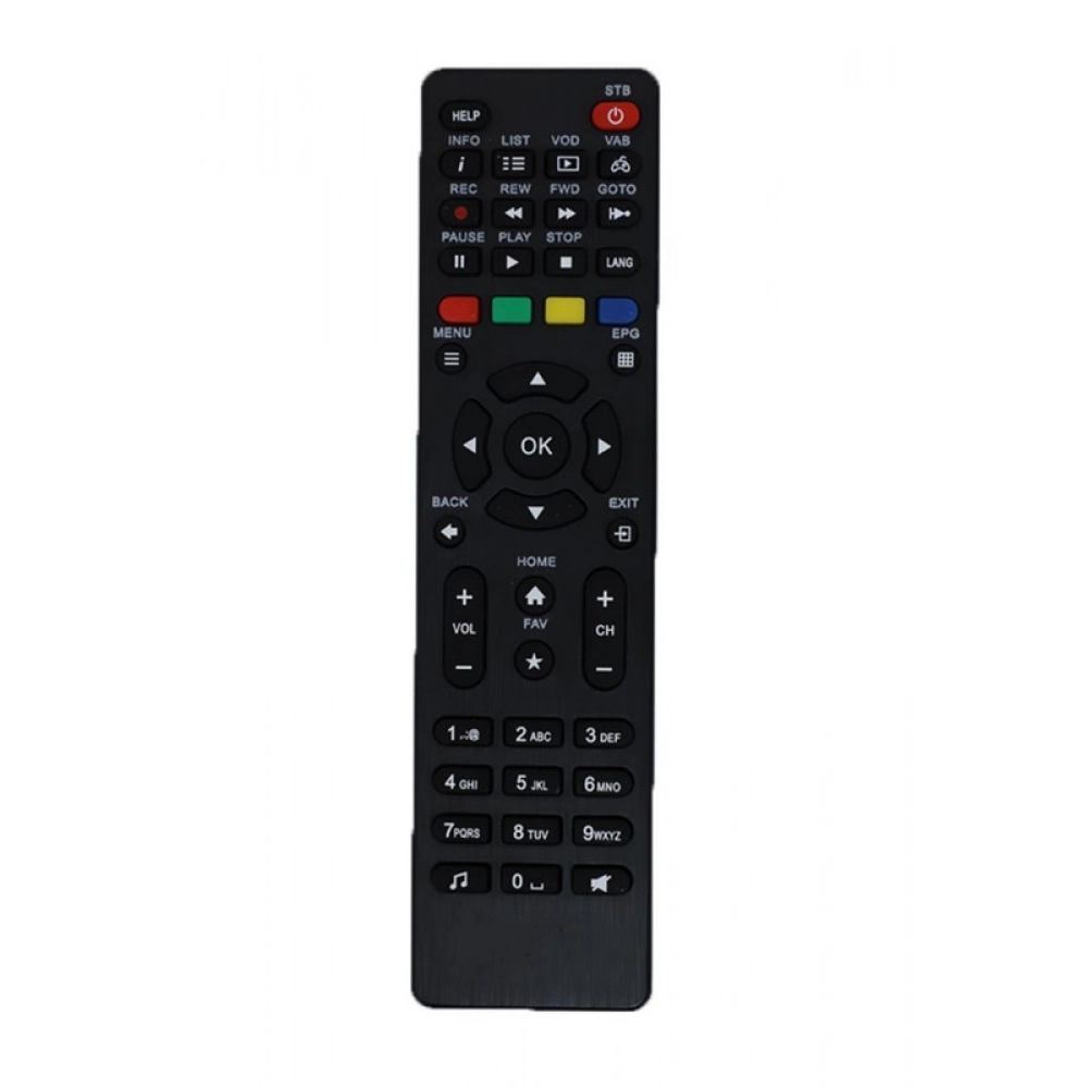 Ecomoye Set Top Box Remote NO. 354 (With Recording), Compatible/Replacement for NXT Digital Set Top Box Remote Control, Black (Exactly Same Remote will Only Work)