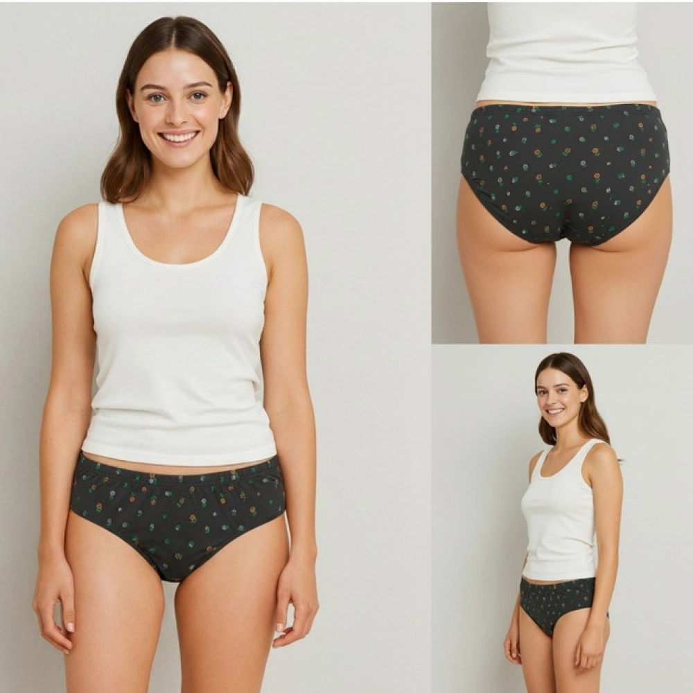 Pack of_9 Women's Cotton Printed Hipster Panty (Multicolor) Pack of_9 Women's Cotton Printed Hipster Panty (Multicolor)