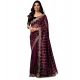 Women's Net Sequence Saree With Unstitched Blouse 5.5Mtr (Maroon) Women's Net Sequence Saree With Unstitched Blouse 5.5Mtr (Maroon)