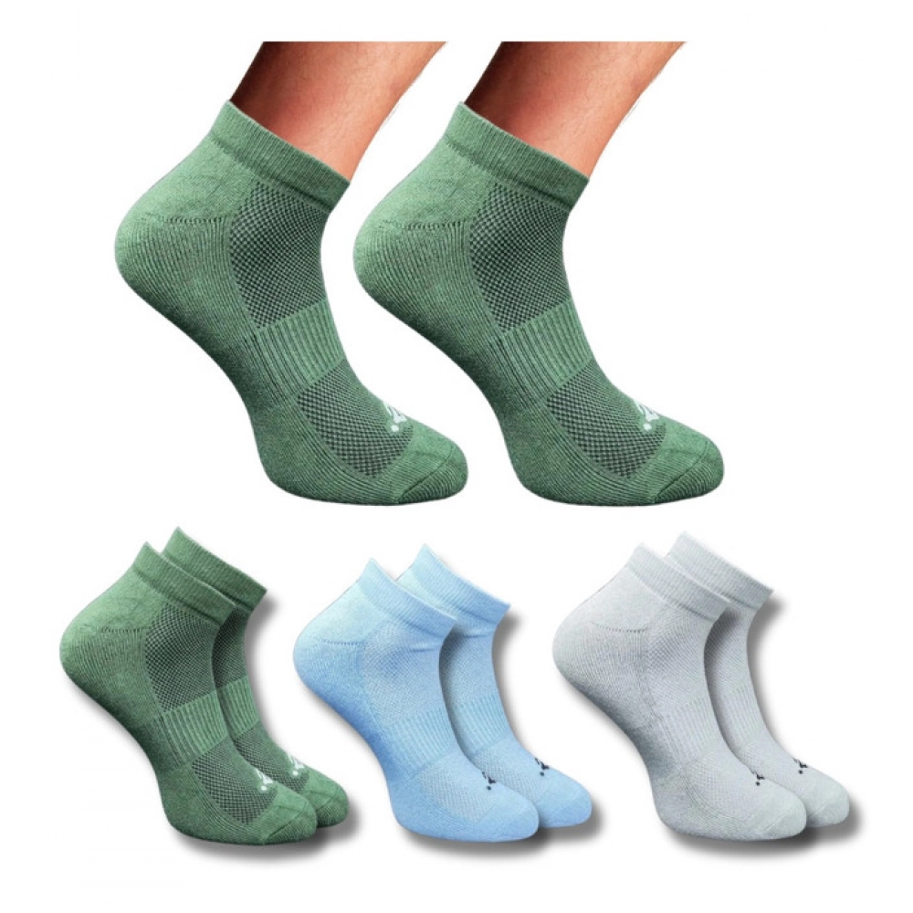 3_Pair Set Unisex Casual Cotton Printed Low Cut Socks (Multicolor) 3_Pair Set Unisex Casual Cotton Printed Low Cut Socks (Multicolor)