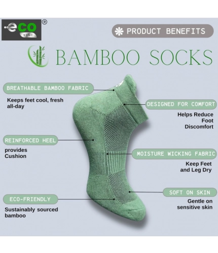 4_Pair Set Unisex Casual Cotton Printed Ankle Length Socks (Multicolor)