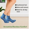 4_Pair Set Unisex Casual Cotton Printed Ankle Length Socks (Multicolor)