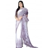 Women's Georgette Floral Printed Saree With Unstitched Blouse 5.5Mtr (Lavender) Women's Georgette Floral Printed Saree With Unstitched Blouse 5.5Mtr (Lavender)