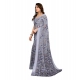 Women's Georgette Printed Saree With Unstitched Blouse 5.5Mtr (Grey) Women's Georgette Printed Saree With Unstitched Blouse 5.5Mtr (Grey)