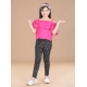 Girl's Cotton Lycra Floral Elasticated Jeggings (Multicolor) Girl's Cotton Lycra Floral Elasticated Jeggings (Multicolor)