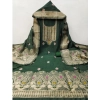 Women's Banarasi Silk Printed Unstitched Salwar Suit Material With Dupatta (Bottle Green, 3Mtrs) Women's Banarasi Silk Printed Unstitched Salwar Suit Material With Dupatta (Bottle Green, 3Mtrs)
