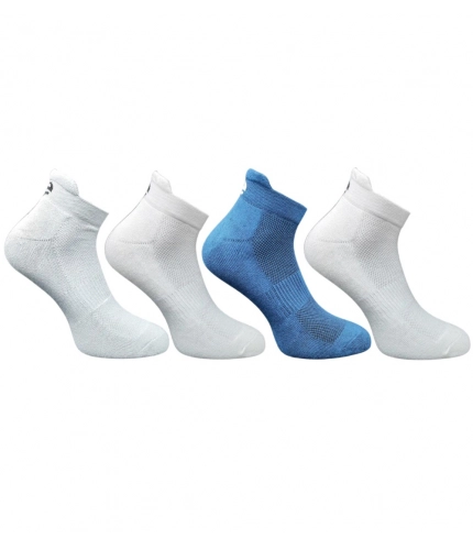 4_Pair Set Unisex Casual Cotton Printed Ankle Length Socks (Multicolor)
