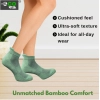 4_Pair Set Unisex Casual Cotton Printed Ankle Length Socks (Multicolor)