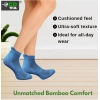 4_Pair Set Unisex Casual Cotton Printed Ankle Length Socks (Multicolor)