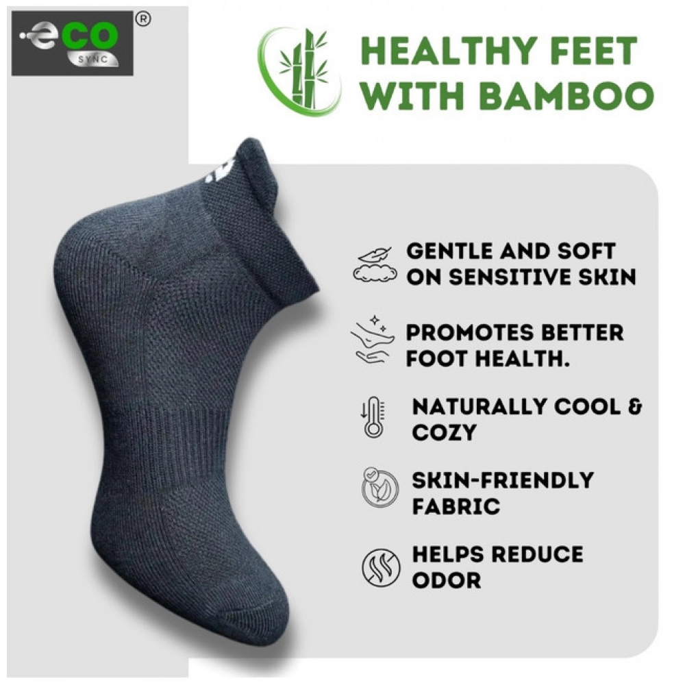 4_Pair Set Unisex Casual Cotton Printed Ankle Length Socks (Multicolor)