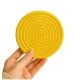 Cotton 6 Pcs Set Tea Coaster 6 Pcs Set (Yellow)