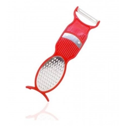 Pack of 4_4-in-1 Multi-Purpose Vegetable Peeler – (Color: Assorted )