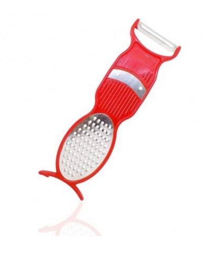 Pack of 4_4-in-1 Multi-Purpose Vegetable Peeler – (Color: Assorted )