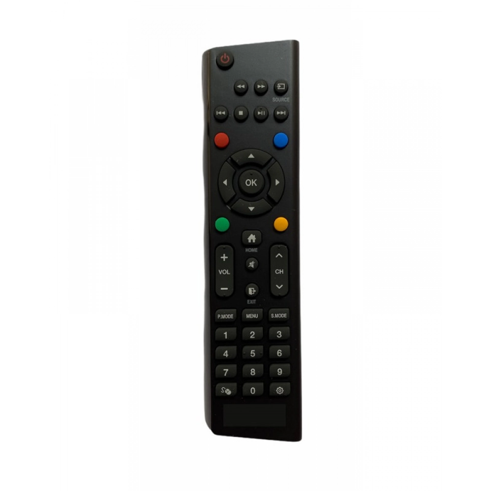 Ecomoye LCD/LED Remote No. REC651, Compatible/Replacement for Reconnect LCD/LED TV Remote Control, Black (Exactly Same Remote will Only Work)