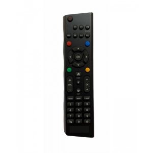 Ecomoye LCD/LED Remote No. REC651, Compatible/Replacement for Reconnect LCD/LED TV Remote Control, Black (Exactly Same Remote will Only Work)