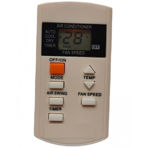 Ecomoye AC Remote No. 44 (with Backlight), Compatible for Panasonic AC Remote Control, White (Exactly Same Remote will Only Work)