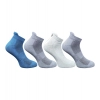 4_Pair Set Unisex Casual Cotton Printed Ankle Length Socks (Multicolor) 4_Pair Set Unisex Casual Cotton Printed Ankle Length Socks (Multicolor)