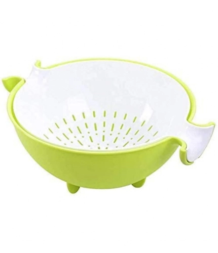 Pack Of 3_Multifunctional Vegetable And Fruit Draining Basket – (Color: Assorted)