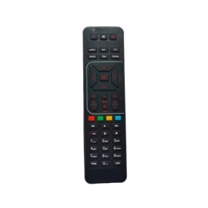Ecomoye DTH Remote No. 7 (With Recording), Compatible/Replacement for Airtel DTH Set Top Box Remote (Pairing Required to Sync TV Functions), Black (Exactly Same Remote will Only Work)