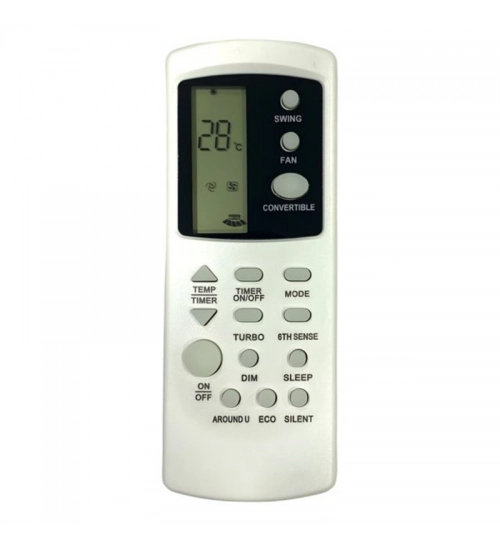 Remote No. 210B (No Backlight), Compatible for Whirlpool AC Remote Control (Exactly Same Remote will Only Work)