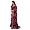 Women's Georgette Printed Saree With Unstitched Blouse 5.5Mtr (Pink) Women's Georgette Printed Saree With Unstitched Blouse 5.5Mtr (Pink)