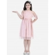 Girl's Net Printed Sleeveless Dress (Blush Pink) Girl's Net Printed Sleeveless Dress (Blush Pink)