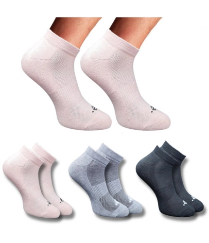 3_Pair Set Unisex Casual Cotton Printed Low Cut Socks (Multicolor)