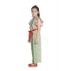 Girl's Rayon Printed Flutter Jumpsuit (Green) Girl's Rayon Printed Flutter Jumpsuit (Green)