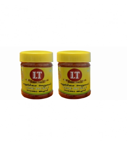  Pack of_2 500GM LT Lemon Pickle Traditional Digestive Side Dish (Red)