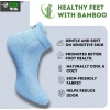 4_Pair Set Unisex Casual Cotton Printed Ankle Length Socks (Multicolor)
