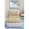 Cotton Blend Floral Printed Single Bedsheet with 1 Pillow Cover (Yellow) Cotton Blend Floral Printed Single Bedsheet with 1 Pillow Cover (Yellow)