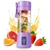 Plastic Solid Electric USB Juicer (Purple)