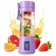 Plastic Solid Electric USB Juicer (Purple) Plastic Solid Electric USB Juicer (Purple)
