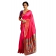 Women's Silk Blend Zari Woven Saree With Unstitched Blouse 5.5Mtr (Pink) Women's Silk Blend Zari Woven Saree With Unstitched Blouse 5.5Mtr (Pink)