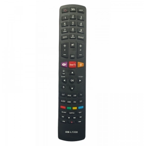 Ecomoye Smart TV Remote No. 556 (No Voice), Compatible/Replacement for Sansui Smart TV LCD/LED Remote Control, Black (Exactly Same Remote will Only Work)