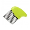 Pack Of_5 Wave Shape Stainless Steel Potato Cutter And Slicer – (Color: Assorted )