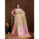 Women's Cotton Blended Printed Saree With Unstitched Blouse 5.5Mtr (Pink) Women's Cotton Blended Printed Saree With Unstitched Blouse 5.5Mtr (Pink)