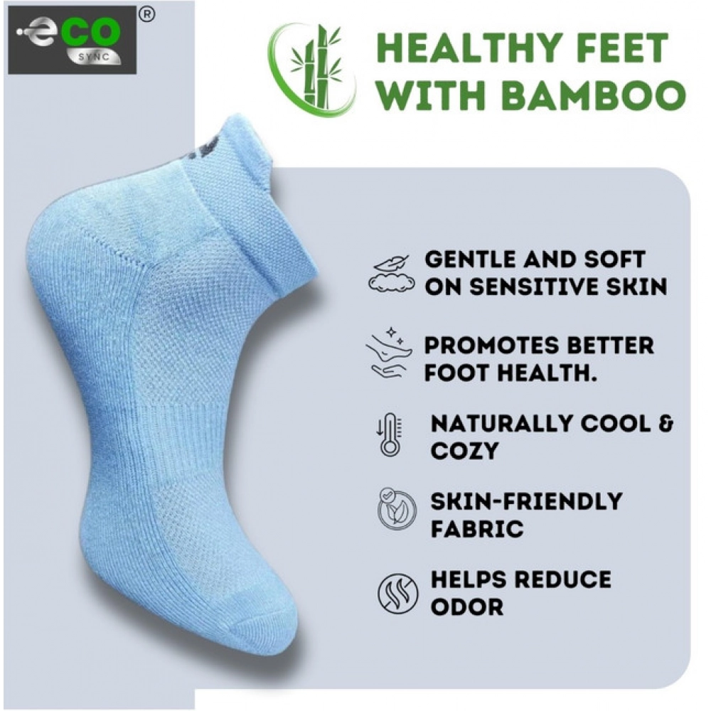 4_Pair Set Unisex Casual Cotton Printed Ankle Length Socks (Multicolor)