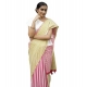 Women's Linen Printed Saree With Unstitched Blouse 5.5Mtr (Yellow) Women's Linen Printed Saree With Unstitched Blouse 5.5Mtr (Yellow)