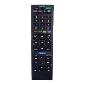 Ecomoye LCD/LED Universal Remote No. URC121, Compatible/Replacement for Sony Bravia LCD/LED TV Remote Control (Black), Black (Exactly Same Remote will Only Work)