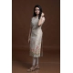 Women's Silk Printed Kurti (Golden)
