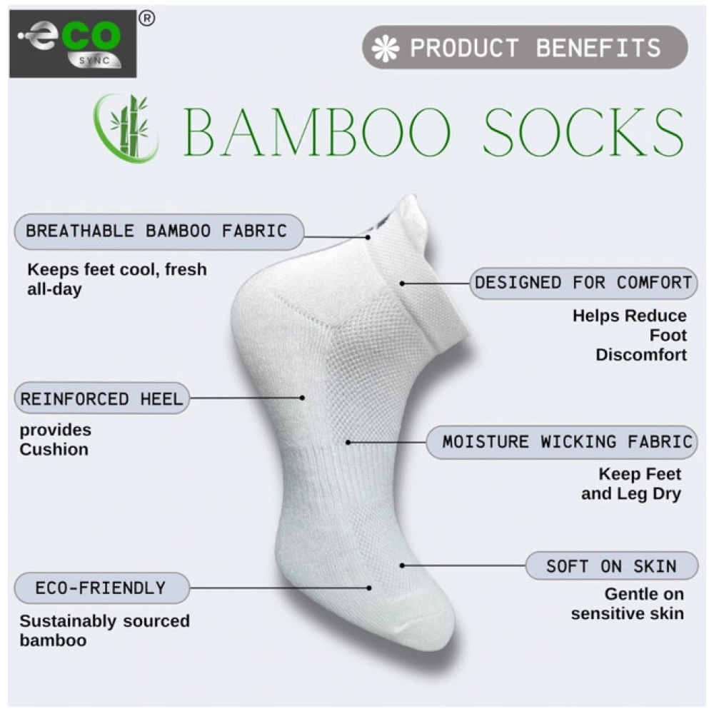 4_Pair Set Unisex Casual Cotton Printed Ankle Length Socks (Multicolor)