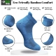 4_Pair Set Unisex Casual Cotton Printed Ankle Length Socks (Multicolor)
