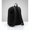 Unisex PU Leather Solid Medium Zipper Backpack (Black) Unisex PU Leather Solid Medium Zipper Backpack (Black)