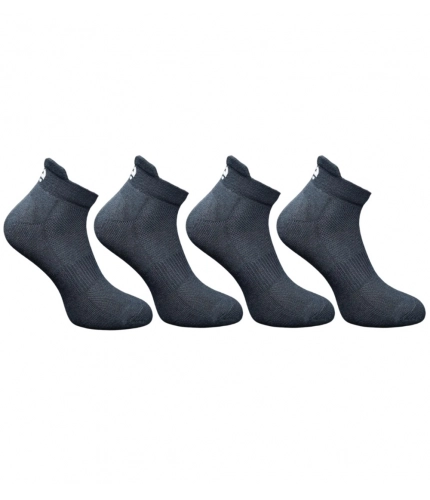 4_Pair Set Unisex Casual Cotton Printed Ankle Length Socks (Multicolor)