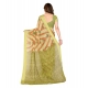Women's Georgette Printed Saree With Unstitched Blouse 5.5Mtr (Multicolor)