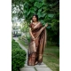 Women's Faux_Banarasi Lining Pattern Saree With Unstitched Blouse 5.5Mtr (Light_Brown) Women's Faux_Banarasi Lining Pattern Saree With Unstitched Blouse 5.5Mtr (Light_Brown)