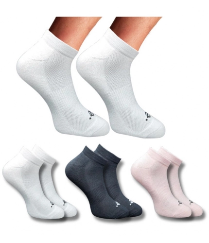 3_Pair Set Unisex Casual Cotton Printed Low Cut Socks (Multicolor)